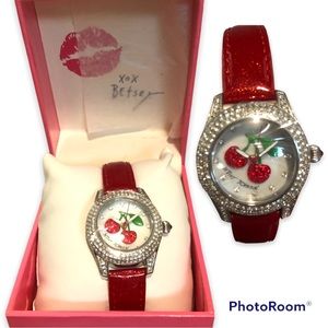 Betsey Johnson Cherry Watch